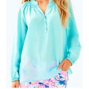 Lily Pulitzer Elsa Silk Blouse